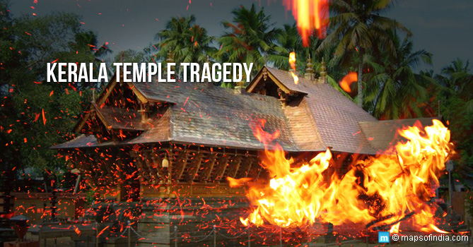 Temple Fire Tragedy At Kollam, Kerala Temple Fire Tragedy At Kollam, Kerala