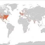 MoW Store customer map