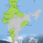 Best Places to Visit in December Map
