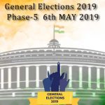Phase 5 of Lok Sabha Elections in India 2019