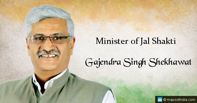 Gajendra Singh Shekhawat Gajendra Singh Shekhawat - Union Minister of Jal Shakti