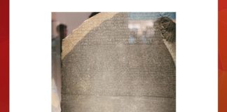 Whose soldiers discovered this famous stone written with three scripts, held in the British Museum? Whose soldiers discovered this famous stone written with three scripts, held in the British Museum?