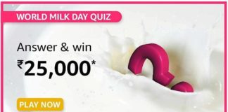 Which of these was another nickname given to Verghese Kurien- the ‘Father of the White Revolution’ in India? Amazon Milk Day Quiz