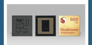 The latest and power efficient Qualcomm Snapdragon 888 chipset shown above is fabricated on a 5 (five) nm process