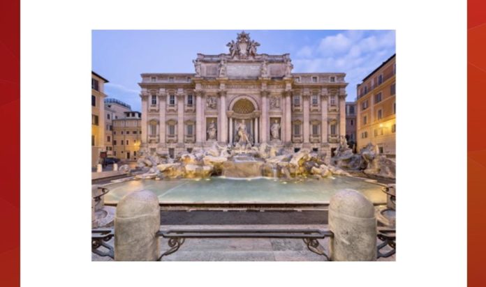 When this fountain is open, roughly is thrown into it every day Fill in the blanks Amazon Quiz When this fountain is open, roughly __ is thrown into it every day. Fill in the blanks | Amazon Quiz