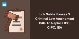 Lok Sabha Passes 3 Criminal Law Amendment Bills To Replace IPC, CrPC, IEA