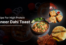 Recipe For High Protein Paneer Dahi Toast