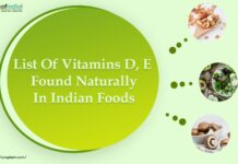 List Of Vitamins D, E Found Naturally In Indian Foods