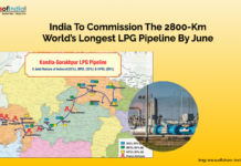 India To Commission The 2800-km World’s Longest LPG Pipeline By June