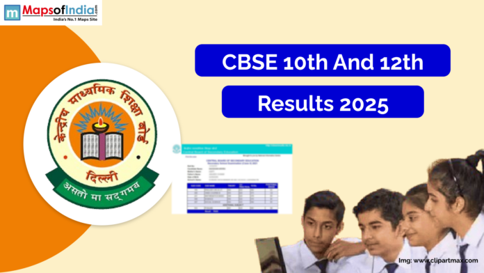 CBSE board official announcing Class 10 and 12 results 2025.