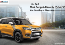 List Of 6 Best Budget-Friendly Hybrid Cars You Can Buy In May 2025