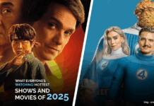 What Everyone’s Watching: Hottest Shows and Movies of 2025 Posters of two hottest shows that everyone's watching in 2025