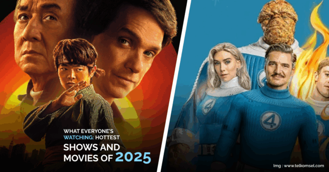 Posters of two hottest shows that everyone's watching in 2025