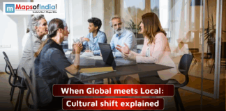 When Global Meets Local: The Cultural Shift Explained People sitting around the table and discussing the different aspects when global meets local