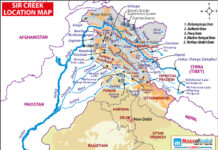 The Sir Creek Dispute: History, Issues, and Current Status Map of North-East India highlighting the Sir Creek Location on the Map