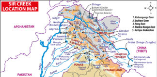The Sir Creek Dispute: History, Issues, and Current Status Map of North-East India highlighting the Sir Creek Location on the Map