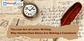 The Lost Art of Letter Writing: Why Handwritten Notes Are Making a Comeback Vintage handwritten letters with an old pocket watch and a red feather quill, overlaid with the text "The Lost Art of Letter Writing: Why Handwritten Notes Are Making a Comeback."