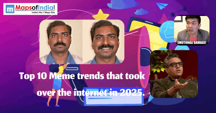 top 10 meme trends Collage of multiple memes viral on internet