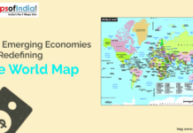 How Emerging Economies Are Redefining the World Map World map highlighting global nations with a title “How Emerging Economies Are Redefining the World Map,” showing economic growth and global influence.