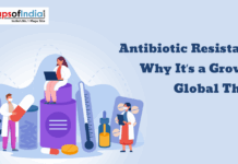 Antibiotic Resistance: Why It’s a Growing Global Threat An illustration titled "Antibiotic Resistance: Why It’s a Growing Global Threat" featuring medical professionals in lab coats and masks surrounded by oversized pills, capsules, a thermometer, and medicine bottles.