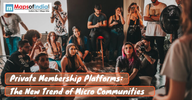 Creators and photographers attending a workshop, representing the rise of private membership platforms and micro communities online