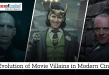 The Evolution of Movie Villains in Modern Cinema Collage of iconic movie villains representing the evolution of antagonists in modern cinema, featured with the title “The Evolution of Movie Villains in Modern Cinema.”