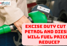 Excise Duty Cut on Petrol and Diesel: Will Fuel Prices Reduce? Person refueling a car with a petrol pump nozzle, highlighting excise duty cut on petrol and diesel and its impact on fuel prices.