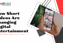 How Short Videos Are Changing Digital Entertainment Smartphone displaying short-form video content on a social media app, illustrating how short videos are transforming digital entertainment