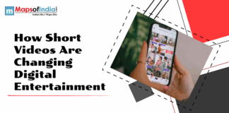 How Short Videos Are Changing Digital Entertainment Smartphone displaying short-form video content on a social media app, illustrating how short videos are transforming digital entertainment