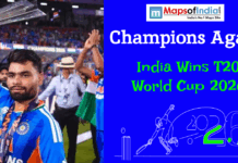Champions Again: India Wins T20 World Cup 2026 Indian cricket player holding the T20 World Cup trophy with the text “Champions Again: India Wins T20 World Cup 2026.”