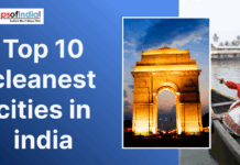 Top 10 Cleanest Cities in India Top 10 cleanest cities in India infographic.