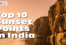 Top 10 Sunset Points in India Top 10 sunset points in India scenic canyon view