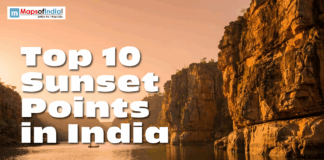 Top 10 Sunset Points in India Top 10 sunset points in India scenic canyon view