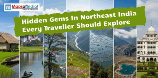 Hidden Gems In Northeast India Every Traveller Should Explore Hidden gems of Northeast India featuring scenic landscapes, mountains, lakes, cultural sites, and offbeat travel destinations.