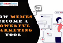 How Memes Become A Powerful Marketing Tool Illustration showing how memes become a powerful marketing tool with social media engagement icons and creative content elements.