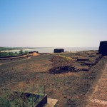 Bekal Fort with Arabian Sea in the background