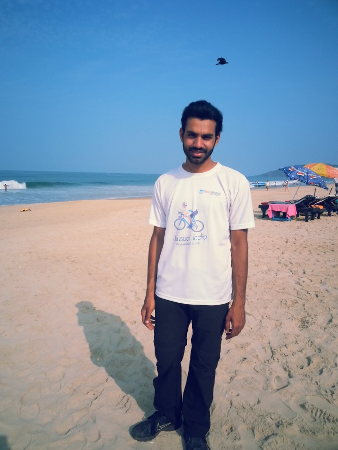 Tanned at Calangut Beach