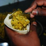 Third stage of making Samosa