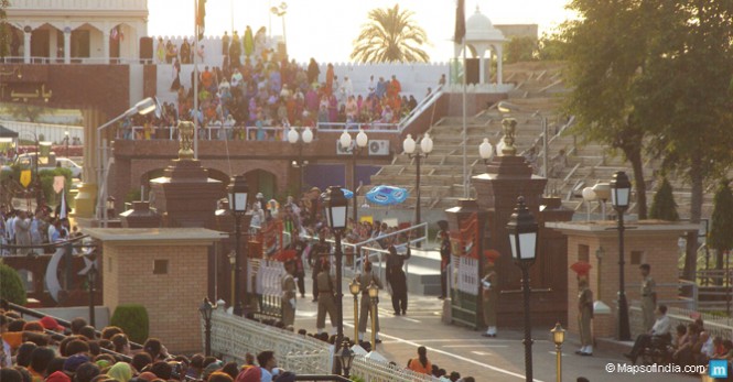 Wagha Border Image