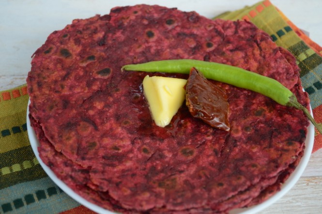 Beet Root Paratha