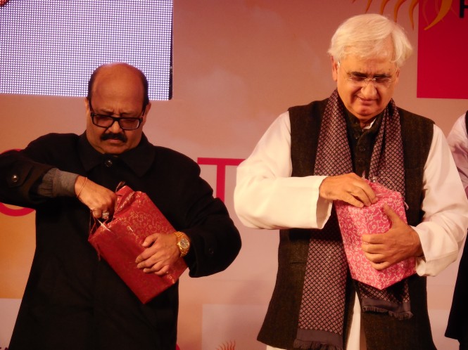 Amar Singh and Salman Khurshid