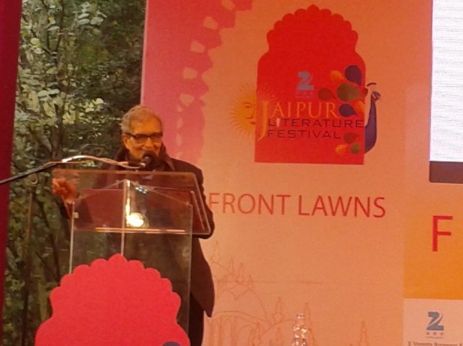 Amartya Sen at Jaipur Literature Festival
