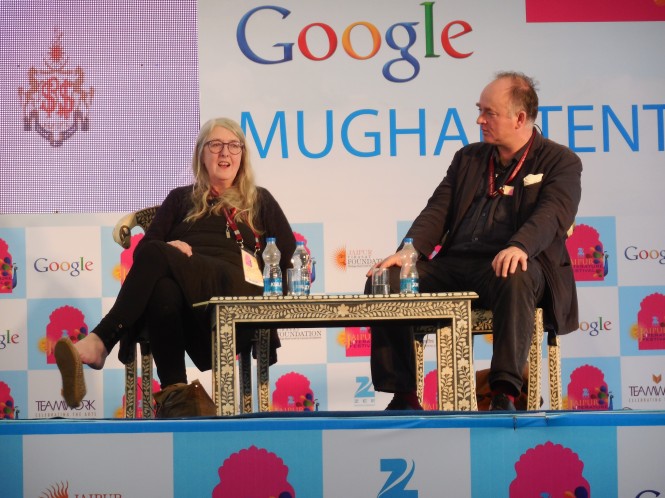 Mary Beard at Jaipur Literature fest