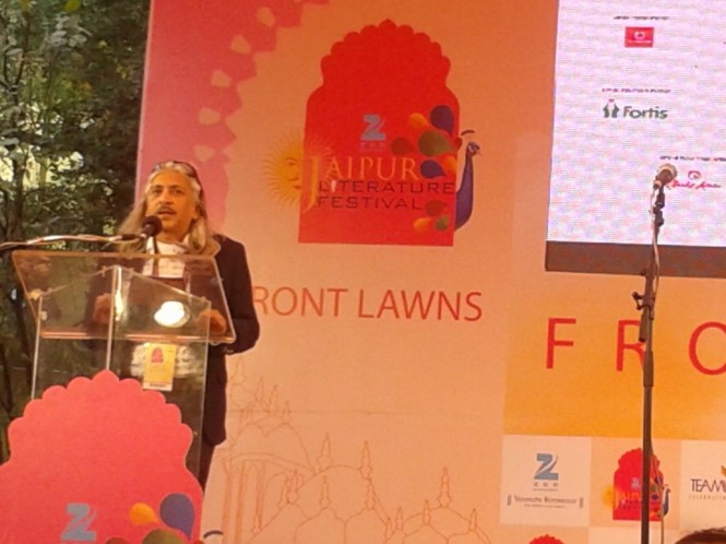 Sanjoy Roy at Jaipur Literature Festival