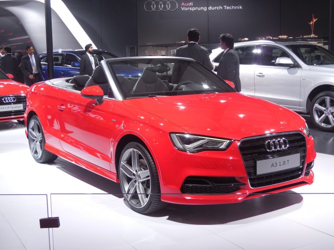 Audi pavilion in Auto Expo