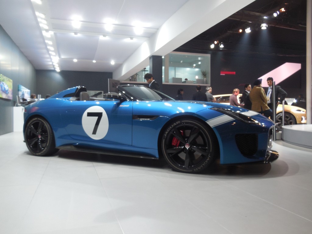 Jaguar Pavilion in Auto Expo