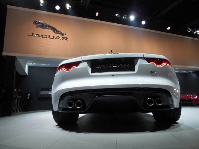 Jaguar Pavilion in Auto Expo 2014
