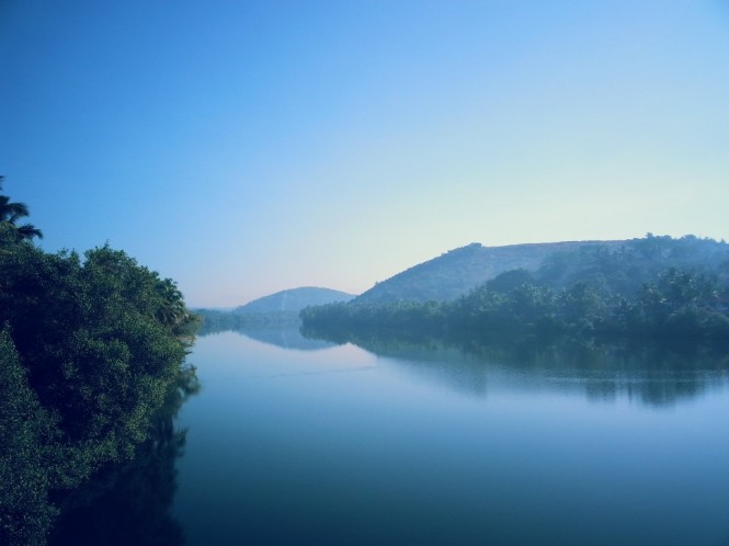 Kallada River in Kollam