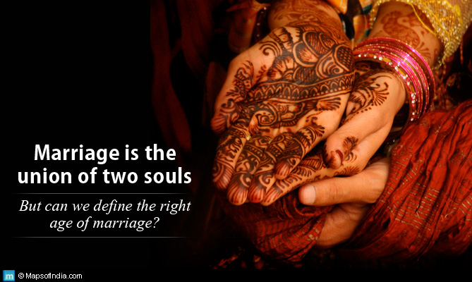 Right age for marriage in India