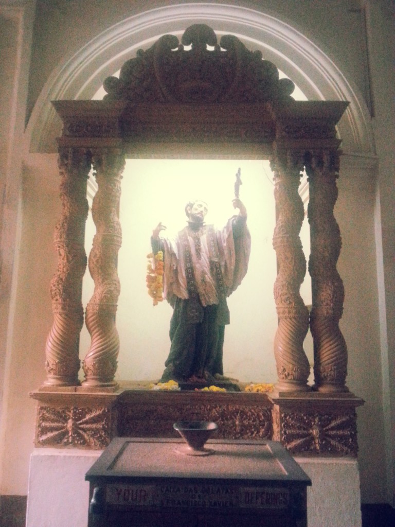 St. Francis Xavier statue